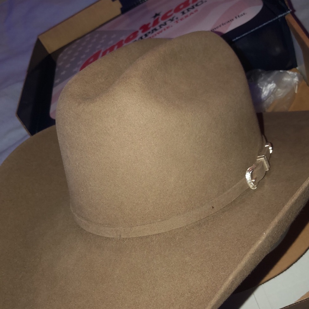 American hat company pecan cowboy hat - Picture 1 of 3